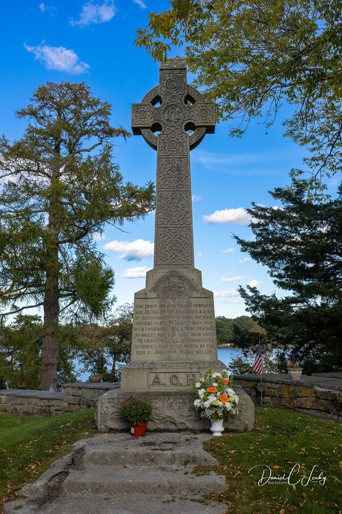 Celtic Cross Commemorating the 1849 Shipwreck of the St. John brig