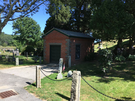 Cohasset Central Cemetery Caretakers Building