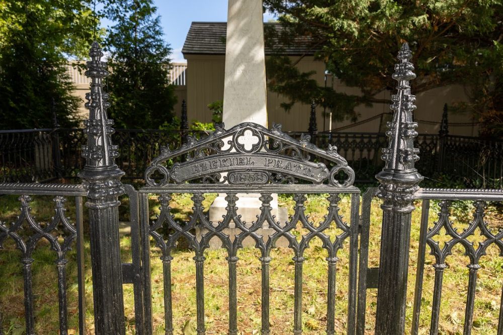Historic fencing gate - restored in 2018