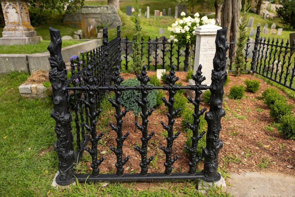 Historic fencing restored 2023