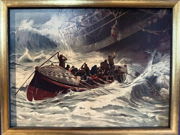 Lifeboat and floundering of brig St. John