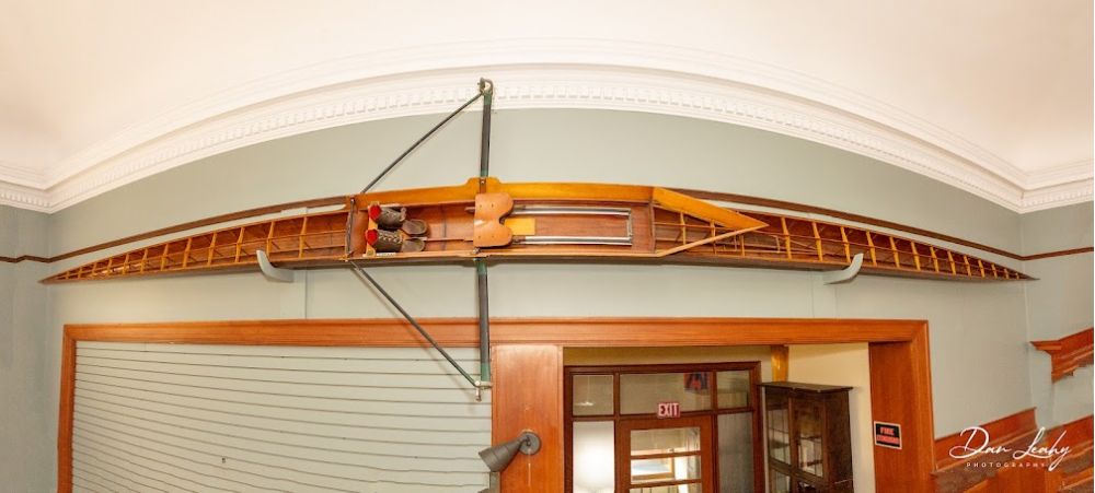 Rowing Shell he made at Parker Avenue shop circa 1947