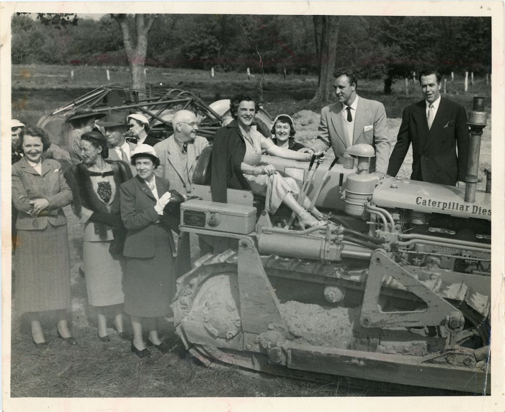 Groundbreaking Ceremonies for SSMC May 27, 1951