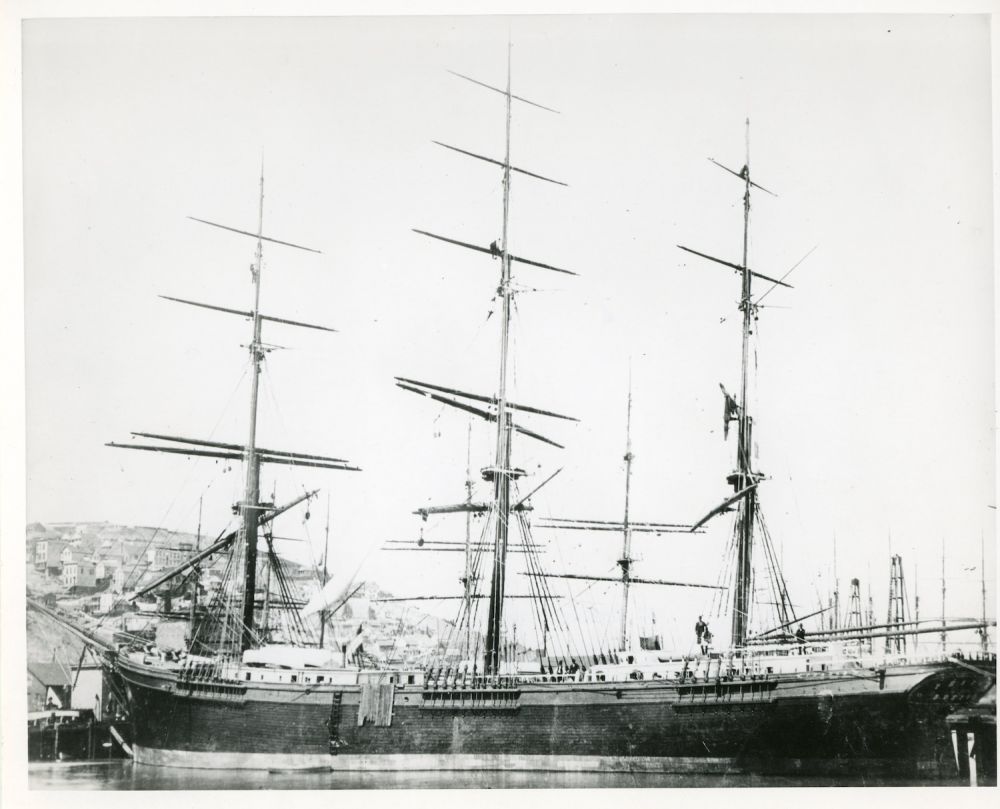 Captain Collier was a captain of 14 ships including the clipper ship Pharos.