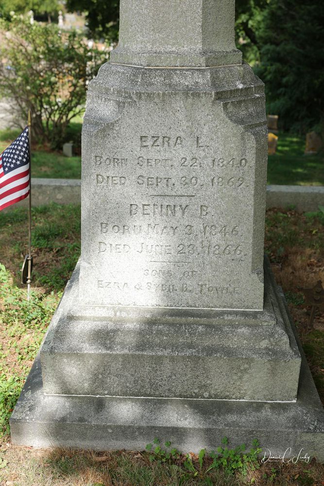 Ezra Towle monument