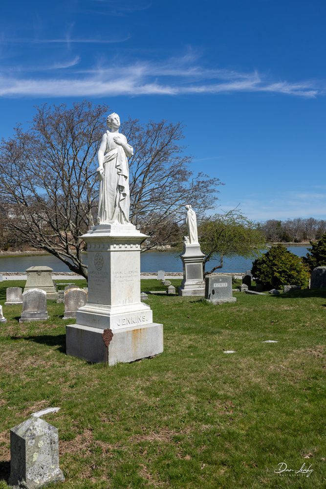 Two beautiful marble carved ladies