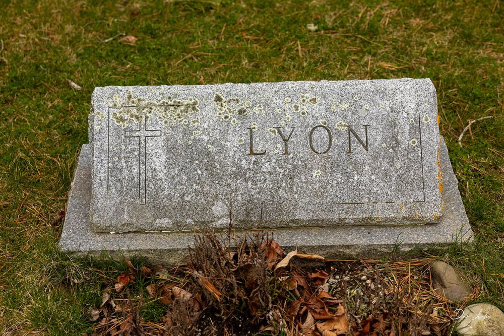 John Lyon gravestone