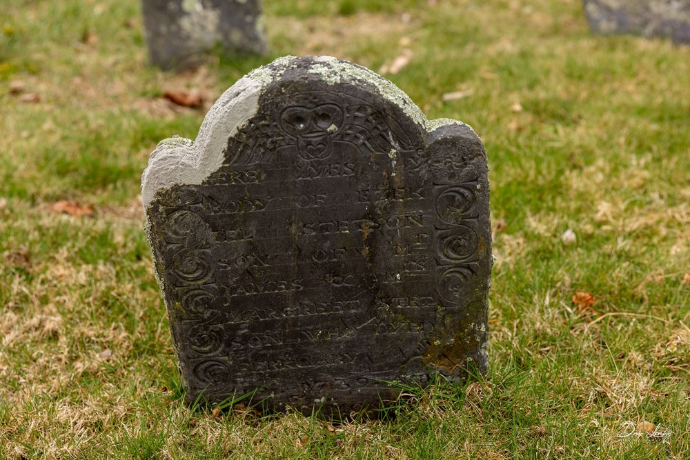 Ezekiel Stetson gravestone