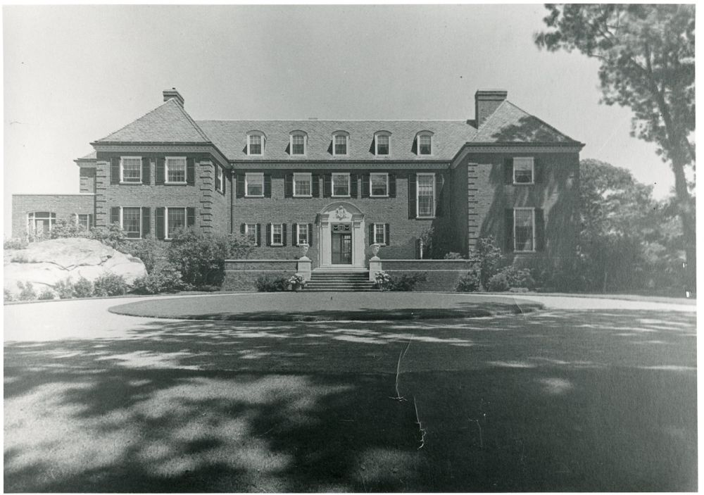 The Bancroft Cox house at 49 Margin Street in Cohasset. It later became the Roy estate.