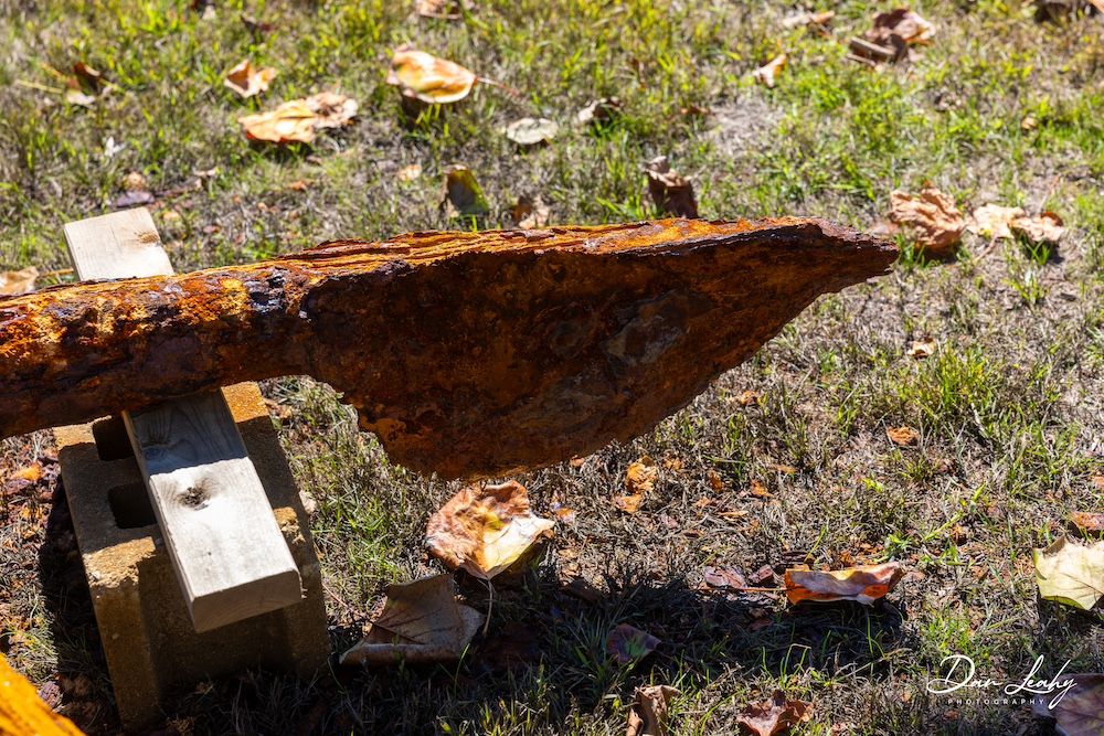 Newly discovered and retrieved anchor from the Brig St. John