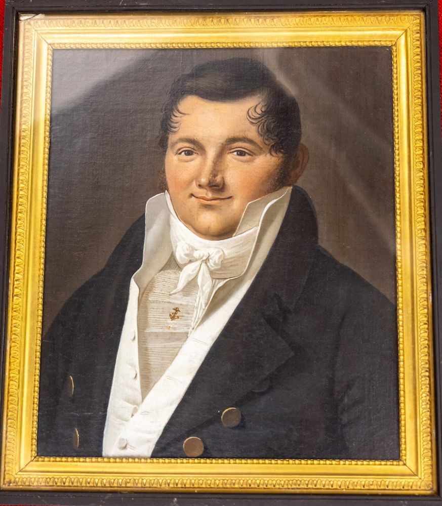 Stoddard Portraid by Charles Delin, Amsterdam during a voyage