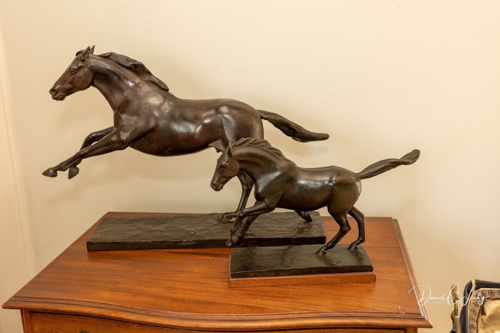 Bronze horses by Richardson White