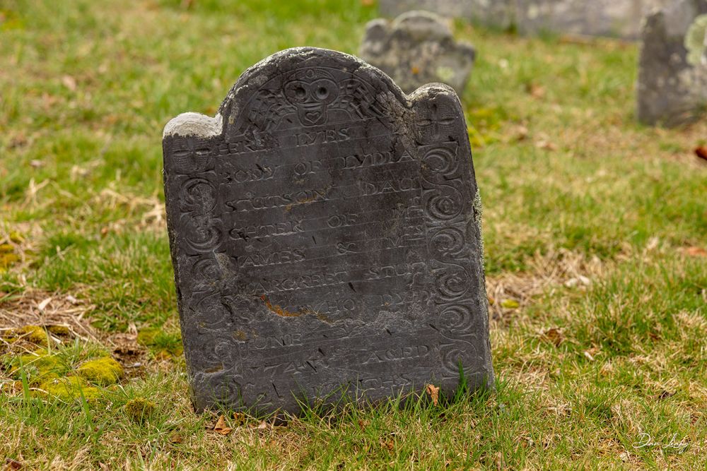 Lydia Stetson gravestone