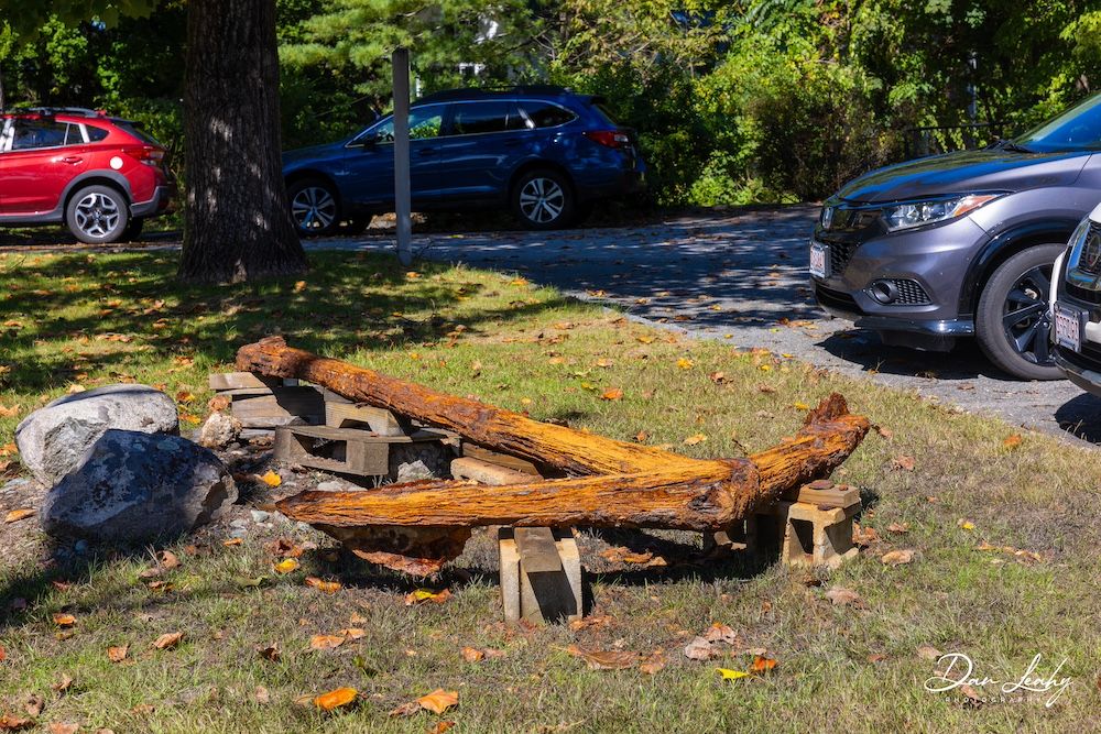 Newly discovered and retrieved anchor from the Brig St. John