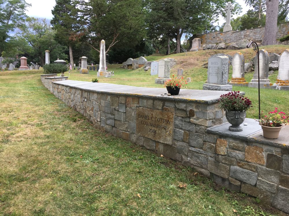 Cotton columbarium before cleaning