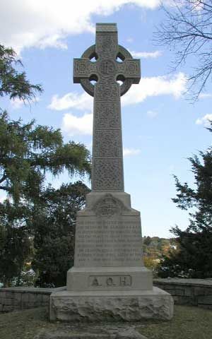Cohasset Central Cemetery - Celtic cross